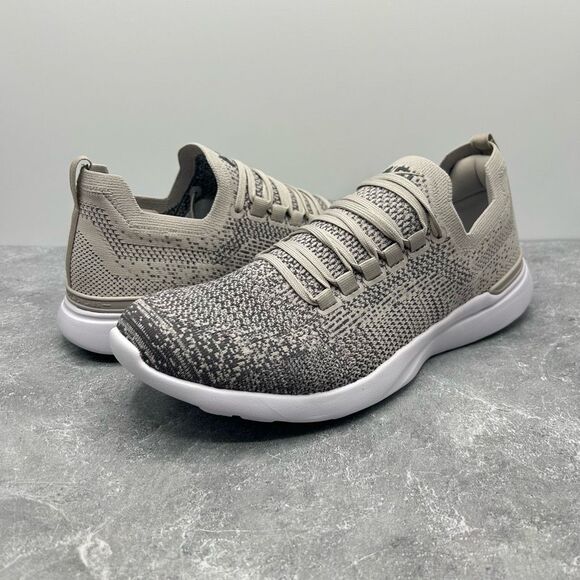 NWT APL Mens Gray Ombre Techloom Breeze Running Sneaker Size 9 Lace Up Low Top - Picture 3 of 15
